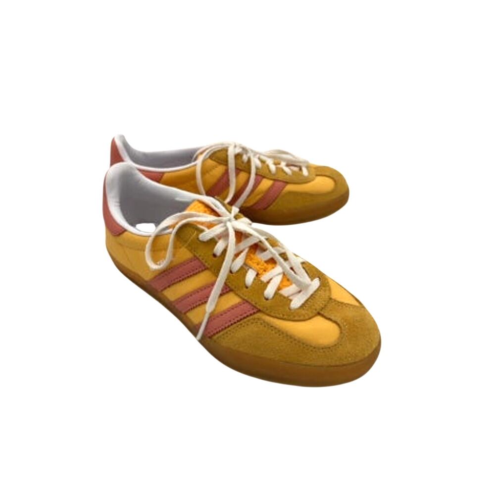 Adidas Gazelles in Yellow and Pink Women's Size 7